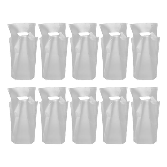 100pcs Disposable Drink Pouches 16x26cm Practical Handheld Beverage Bags for Coffee, Tea, Juice, and More