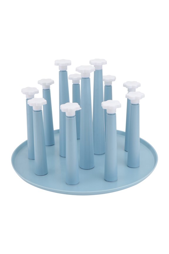 1pc Household Cup Draining Rack Plastic Cup Storage Tray Cup Display Rack