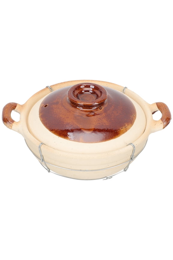 Casserole Pot Chinese Style Clay Rice Porridge Hot Pot Soup Pot 0.5L