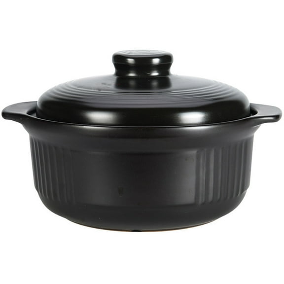 Youliang Ceramic Cooking Pot with Lid Stew Pot Noodle Bowl Hot Pot