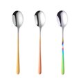 thumbnail image 1 of Youliang Stainless Steel Soup Spoons, 3pcs, Long Handle, 8 Inches, 1 of 5