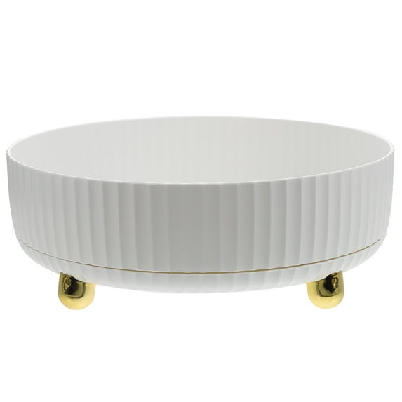 Youliang White Makeup Organizer & Jewelry Storage Lazy Susan