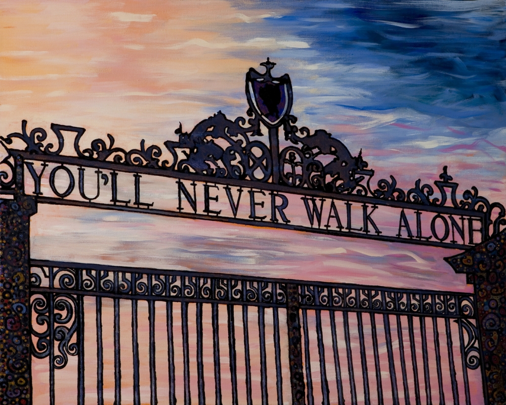 Youll Never Walk Alone Canvas Art - Bob Coonts (22 x 28)
