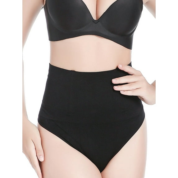 Youloveit Women's Waist Girth Girdle Tummy Control Slim Sexy Thong Panties Bodysuit Slim High Waist Nderwear Panties Enhancer Slimming