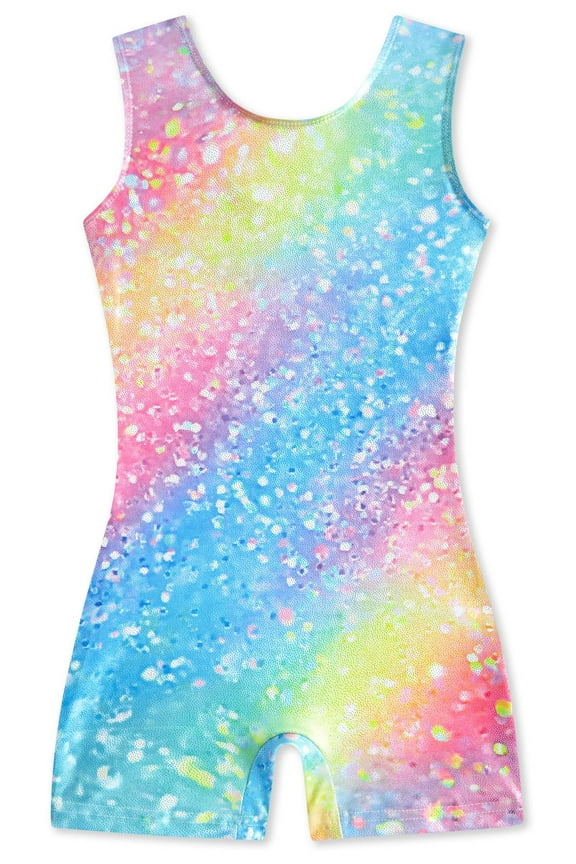 Girls Gymnastics Leotards Toddler Unitard Biketard Clothes Cute Kid Dance Outfit 2-10T