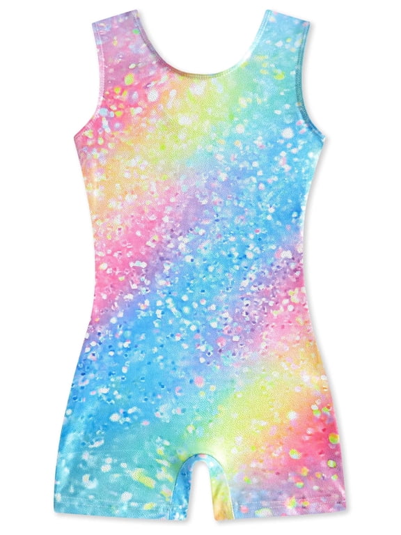 Girls Gymnastics Leotards Toddler Unitard Biketard Clothes Cute Kid Dance Outfit 2-10T