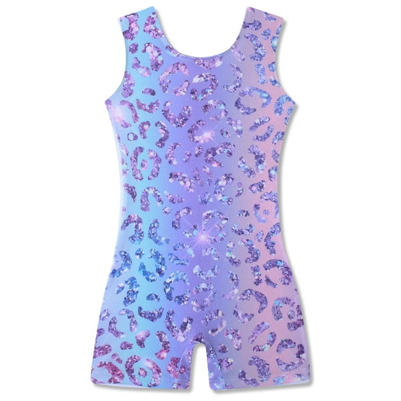 Aideaone Girls Gymnastics Leotards Toddler Unitard Biketard Clothes Cute Kid Dance Outfit 2-10T