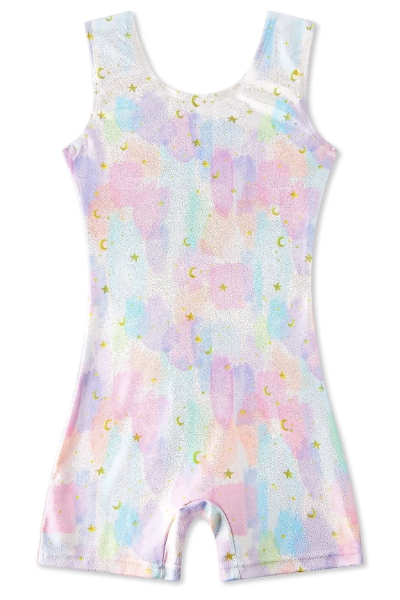 Girls Gymnastics Leotards Toddler Unitard Biketard Clothes Cute Kid Dance Outfit 2-10T