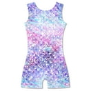 Justice Sleeveless Slip-On Stretch Fabric Biketard