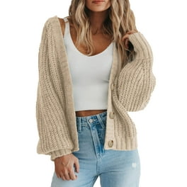 OUMY Women Knit Open Front Drape Maxi Long Sleeve Cardigan Sweater Walmart