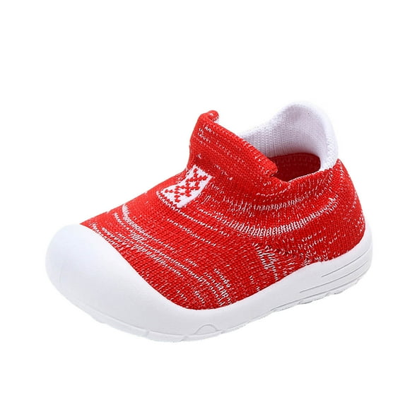 Youmylove Baby Sock Shoes Toddler Walking Shoes Breathable Boys Girls Non Slippers Indoor Outdoor First Walking Shoes On Sneakers 12-18 Months