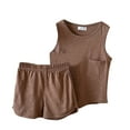 thumbnail image 1 of Youmylove Boys' Athletic Clothing Shorts Sets Boys 2 Piece Summer Outfits Sleeveless Tank Tops And Elastic Waist Shorts Casual Set Boys Summer Shorts Set For 5-6 Years, 1 of 3