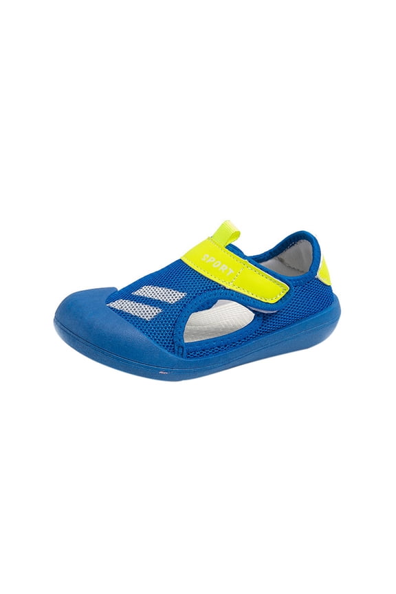 Breathable Soft Soled Sports Beach Shoes For Boys Girls Casual Toe Toe Net Shoes Kids Children Toddler Lovely Footwear