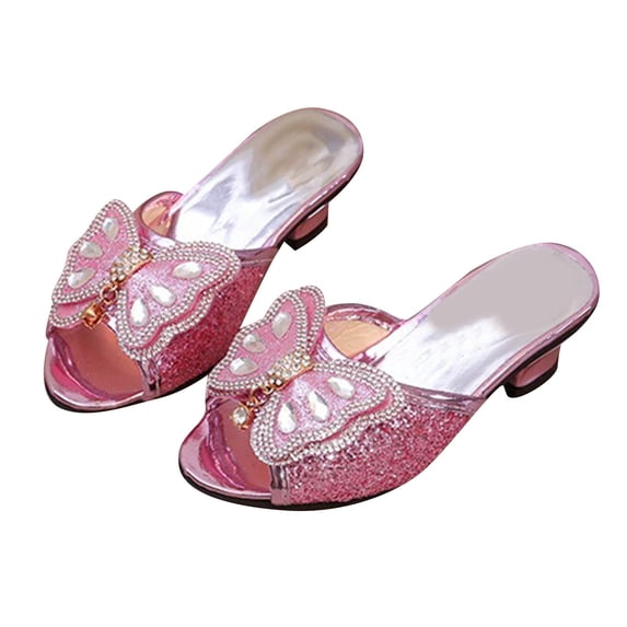 Youmylove Classic Autumn Toddler Girls Casual Shoes Leather Shoes Dance Performance Shoes Round Toe Buckle Dress Shoes Children Leisure Footwear