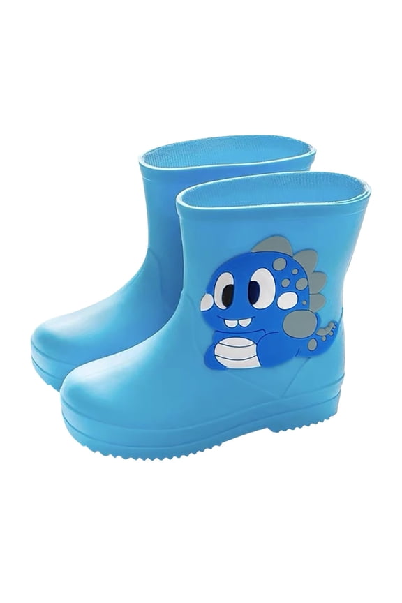 Classic Children Rainboots Rubber Children Water Shoes Rain Boots Kids Baby Cartoon Shoes Toddler Cute Walking Footwear
