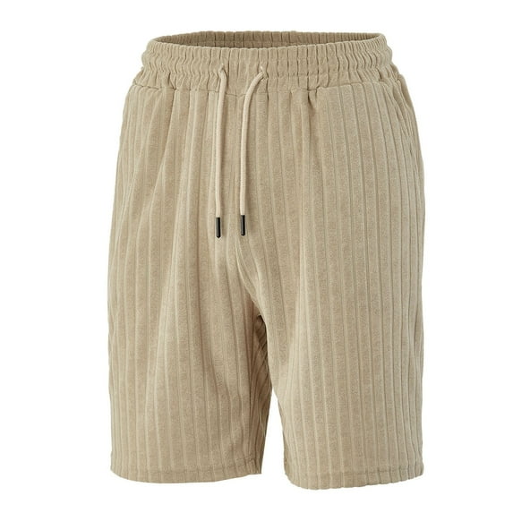 Youmylove Comfort Mens Shorts Men's Summer New Breathable Casual Sports Shorts Comfortable Elastic Waist Drawstring Short Casual Workout Shorts