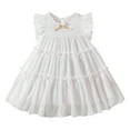 thumbnail image 1 of Youmylove Dresses For Girls Toddler Dress Summer Sleeveless Bowknot Dress Princess Sundress Casual Dress, 1 of 8