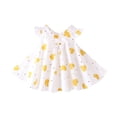 thumbnail image 1 of Youmylove Dresses For Girls Toddler Kids Short Sleeve Dress Princess Dress Little Dress Summer Children'S Sundress Short Sleeve Dress, 1 of 7