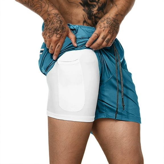 Youmylove Fashion Mens Shorts Mens Casual Shorts Elastic Drawstring Lightweight Summer Beach Shorts With Pockets Casual Workout Shorts