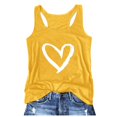 thumbnail image 1 of Youmylove Fashion Tops for Women Tank Tops Sleeveless Printed Shirts Summer Tops Loose Fit Running Athletic Shirts Basic Versatile Blouses, 1 of 4