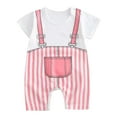 thumbnail image 1 of Youmylove Funny Jumpsuit Children Baby Boys Girls Cartoon Romper Short Sleeve Cute Animals Outfits Autumn Clothes, 1 of 3