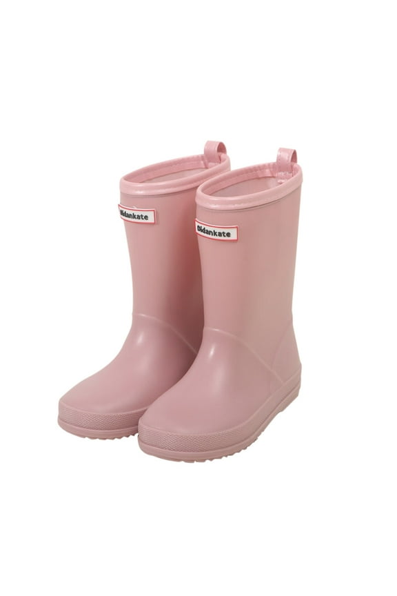 Girls Boys Non- Kids Rain Boots Children Shoes Unisex Children Boots Child Leisure Footwear Walker