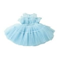 thumbnail image 1 of Youmylove Girls Dresses Easter Outfit Toddler Baby Girl Lace Sleeveless Dress Bowknot Princess Puffy Dresses For Wedding Party Prom Sundress Holiday Clothes 18-24 Months, 1 of 5
