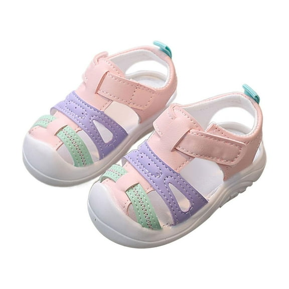 Youmylove Girls Sandals Summer New Love Shoes Girls Sports Sandals Toddler Children Lovely Breathable Lightweight Footwear First Walker