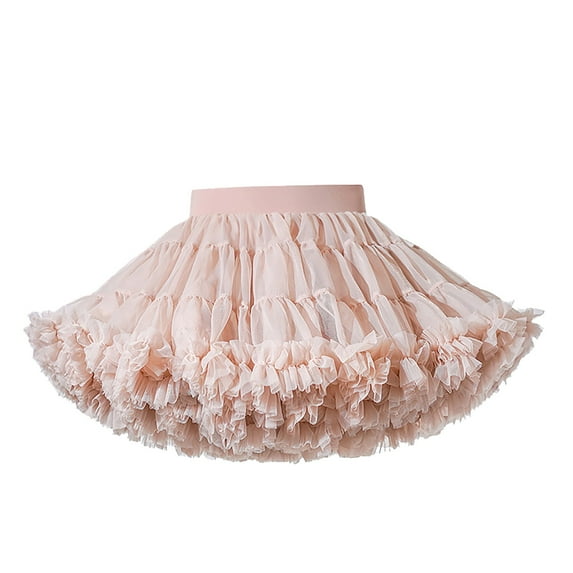 Youmylove Girls Summer Skirt Cute Baby Girls Soft Tutu Skirt Toddler Party Carnival Girl Mesh Tutu Bowknot Skirt Boho Vintage Party Dress 4-5 Years