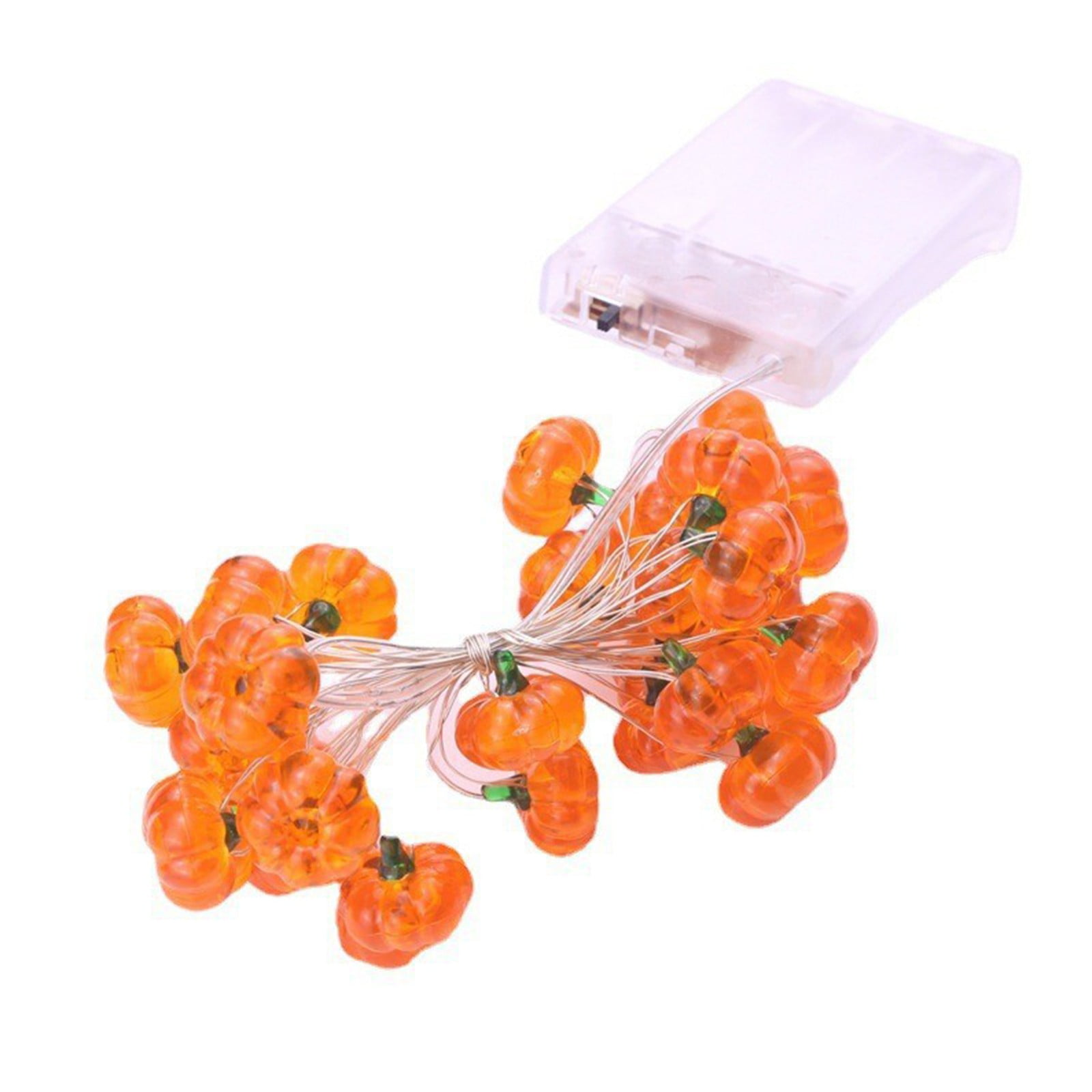 Youmylove Decorations Thanksgiving Led Copper Wire Lights Pumpkin