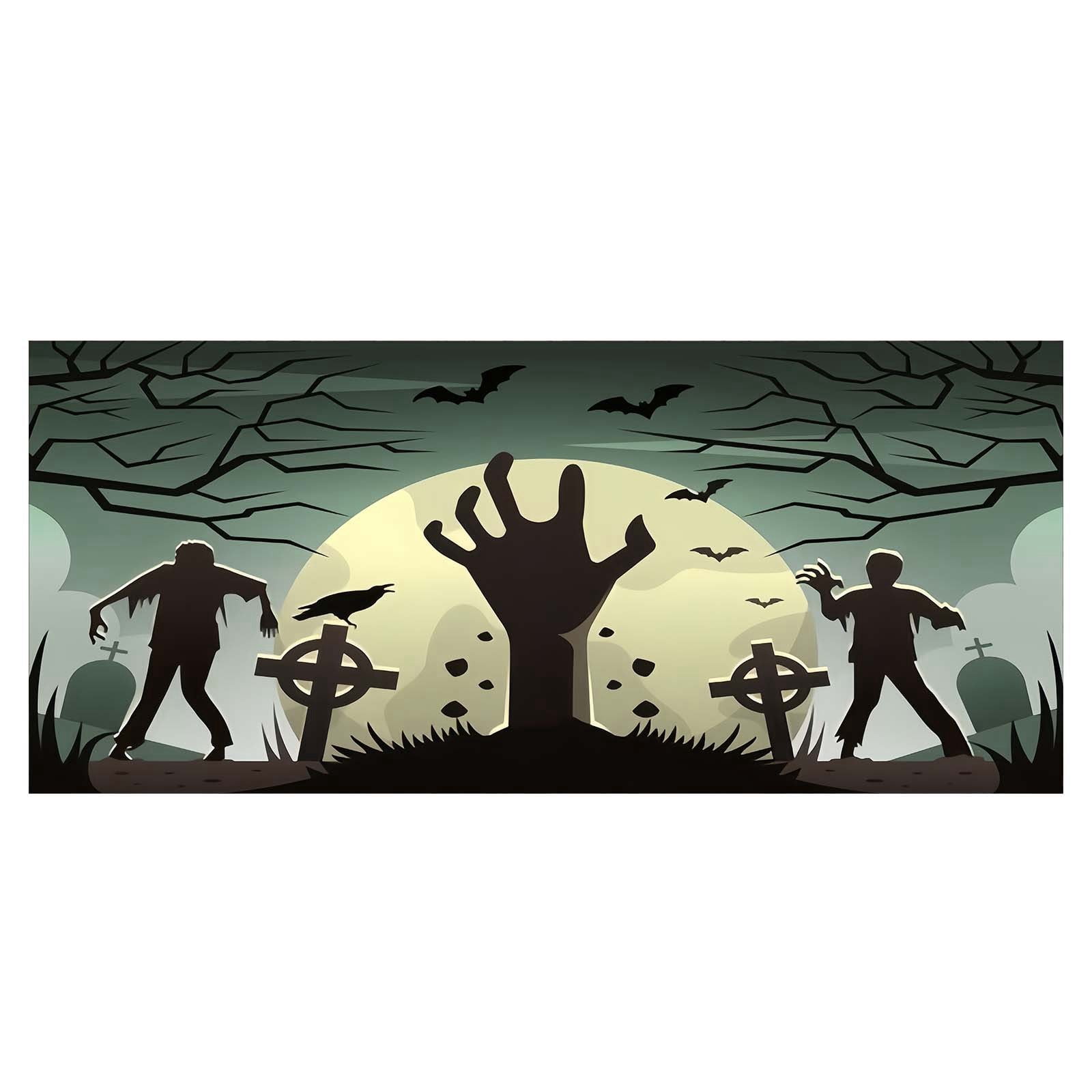 Youmylove Decorations Theme Fabric Logo Poster Banner Background