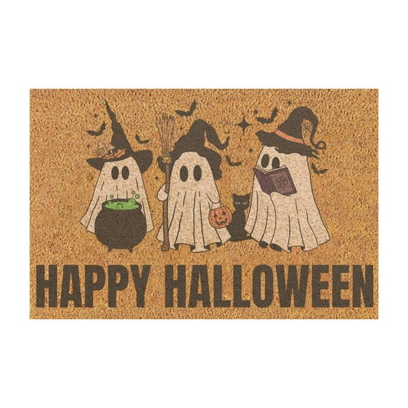 Youmylove Halloween Door Mats Halloween Door Welcome Interesting Shape Carpet Water Absorbing Wear Carpet Indoor And Outdoor Welcome Carpet Home Decor Door Mat