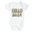 thumbnail image 1 of Youmylove Happy New Years Baby Romper My First New Years Outfits Girl Boy Bodysuit Toddler Jumpsuits Clothing Playwear, 1 of 3