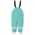 thumbnail image 1 of Youmylove Kid Rain Pants Toddler Kids Boys Girls Rain Coats Dungarees Windproof Waterproof Mud Jumpsuit Clothes Nylon Stylish Rainwear, 1 of 4