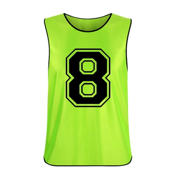 Youmylove Kids Basic Tees Top Boys Tank Tops Sleeveless Number 8 Print Round Neck Running Sports Casual Tees Athletic Clothing Handsome Boys Tee Tops One Size(3-9 Years)
