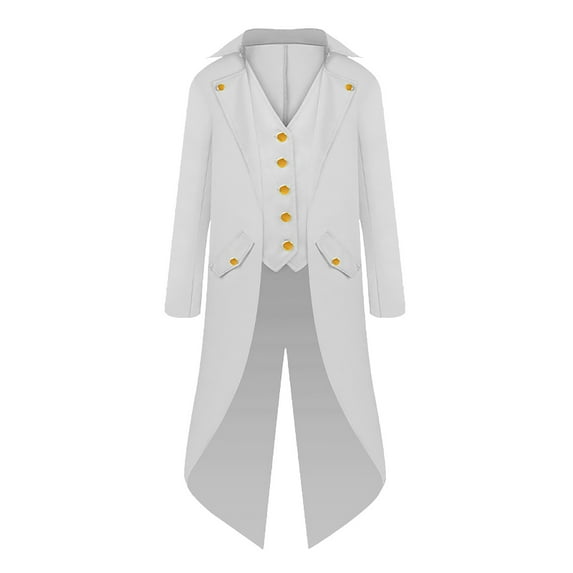 Youmylove Kids Gothic Tailcoat Jacket For Kids Boys Jacket Long Coat
