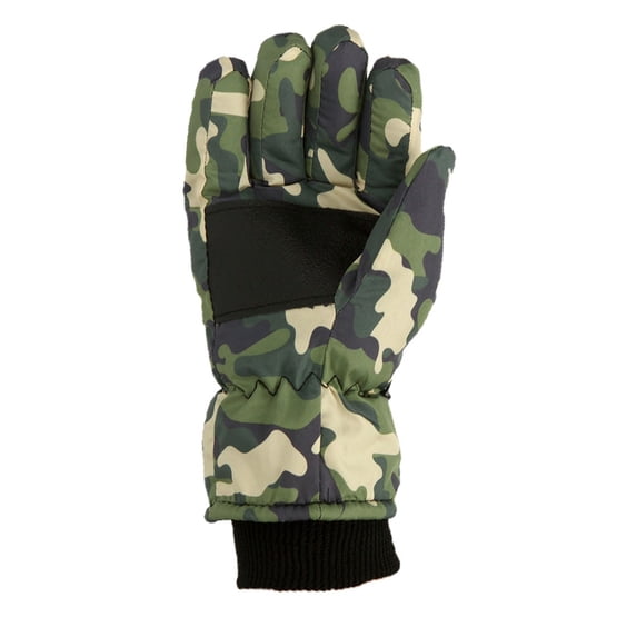 Youmylove Kids Winter Gloves Waterproof Snow Ski Gloves Camouflage Outdoor Skating Snow Kids Gloves & Mittens For Boys Girls Warm Outdoor Sports Gloves