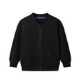 thumbnail image 1 of Youmylove Kids Winter Outwear Toddler Boys Girls Long Sleeve Jacket Coat Solid Color Pocket Baseball Sport, 1 of 4