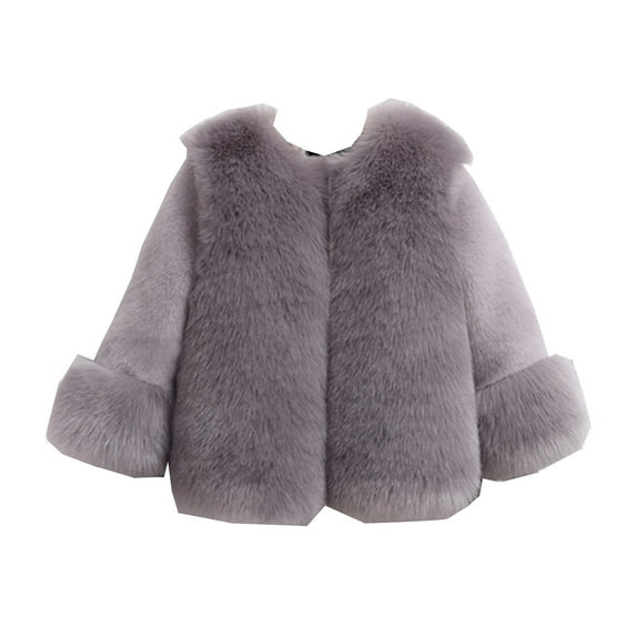 Youmylove Kids Winter Outwear Toddler Girls Fashion Jacket Fall Toddler Cardigans Fuzzy Lightweight Jackets Warm Coats