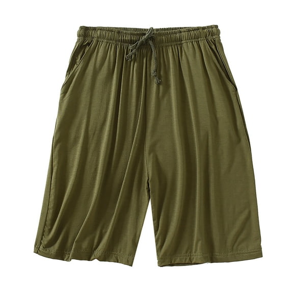 Youmylove Lightweight Mens Shorts Men's Shorts Summer Thin Loose Casual Plus Size Home Sleep Shorts Beach Pants Baggy Shorts Pant Daily Casual Shorts