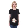 thumbnail image 1 of Youmylove Maternity Cute Baby Printed O-Neck Short Sleeve T-Shirt Tee Shirts Tops Comfy, 1 of 4