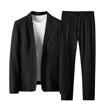 DTI GV Executive Men's Suit Two Button Modern Fit 2 Piece Jacket and ...