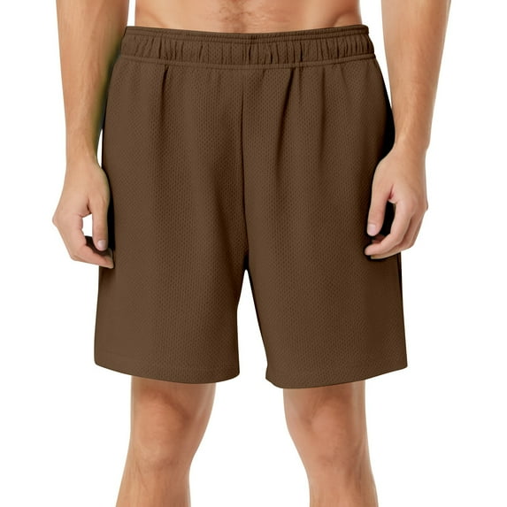 Youmylove Men's Casual Shorts Mens Mesh Shorts Breathable Fitness Sports Leisure Shorts Mens Beach Shorts Swimsuit Comfy Work Shorts
