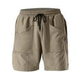 thumbnail image 1 of Youmylove Men's Casual Shorts Mens Pocket Workwear Shorts Loose Fit Jogging Athletic Shorts Pants Lightweight Beach Shorts, 1 of 4