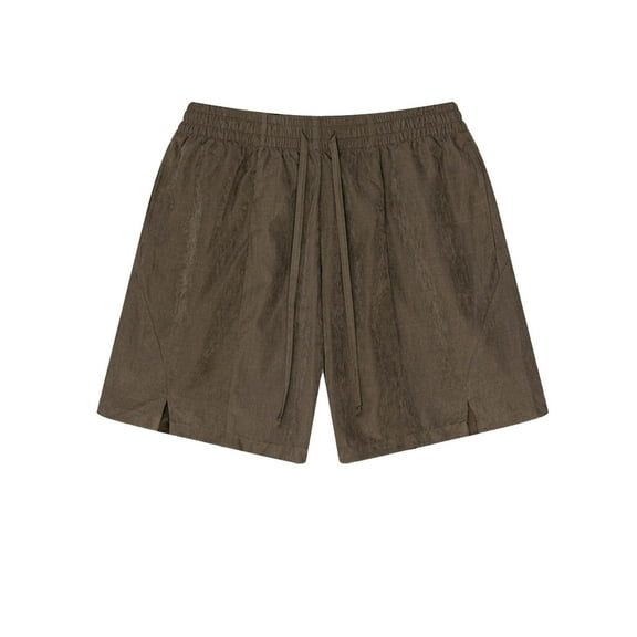 Youmylove Men's Shorts Vintage 2025 Summer Fashion Mens Shorts Drawstring Elastic Waist Lightweight Casual Beach Shorts With Pocket Outdoor Work Shorts