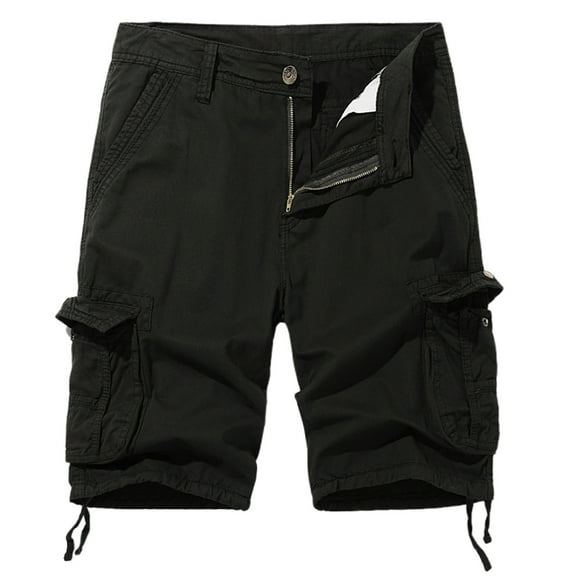 Youmylove Men's Shorts Vintage Mens Plus Size Cargo Shorts Summer Outdoor Sports 5 Pocket Mid Length Shorts For Hiking And Work Comfy Work Shorts