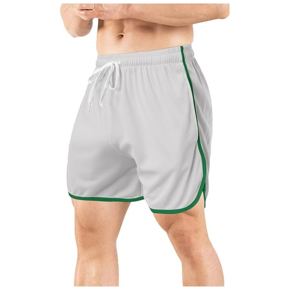Youmylove Mens Athletic Shorts Mens Shorts Mesh Straight Shorts Pants Fitness Beach Sports Shorts Dailywear Work Shorts