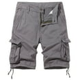 thumbnail image 1 of Youmylove Mens Cargo Shorts Men's Plus Size Cargo Shorts Summer Outdoor Sports 5 Pocket Mid Length Shorts For Hiking And Work Lightweight Swim Shorts, 1 of 5