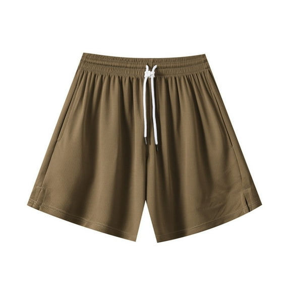 Youmylove Mens Casual Shorts Men's Summer Outdoor Sports Shorts Fashionable Home Leisure Breathable Shorts Hiking Work Short