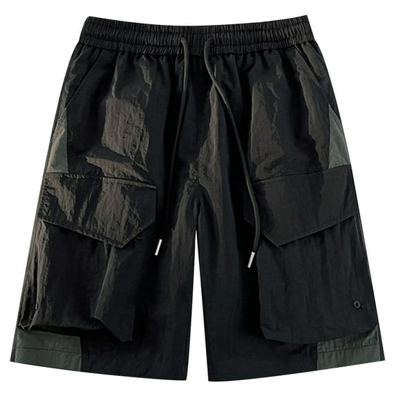 Youmylove Mens Shorts Vintage Men's Summer Outdoor Casual Workwear Shorts With A Loose Fit Street Style Pockets And Drawstring Shorts Stretch Dress Basic Shorts